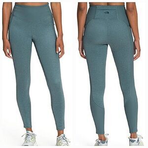 The North Face Women's Dune Sky Tight Goblin Blue 7/8 Leggings Size XS